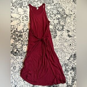 We The Free Burgundy Maxi Dress